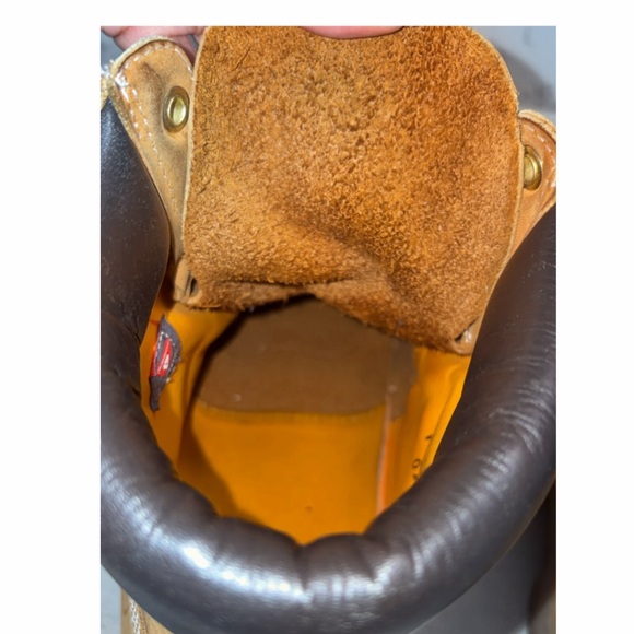 MENS Timberland Premium 6 IN Waterproof Boot Wheat Nubuck - Picture 9 of 12